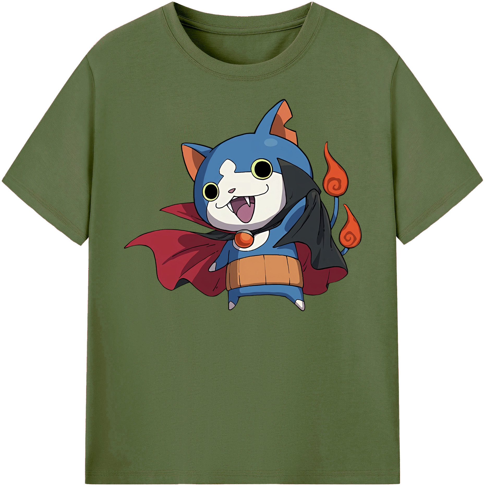 （画像用） 妖怪ウォッチ Yo-kai Watch 綿100％半袖Tシャツ（フロントプリント）